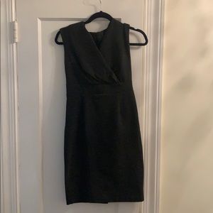 Warm winter work dress! Charcoal grey!